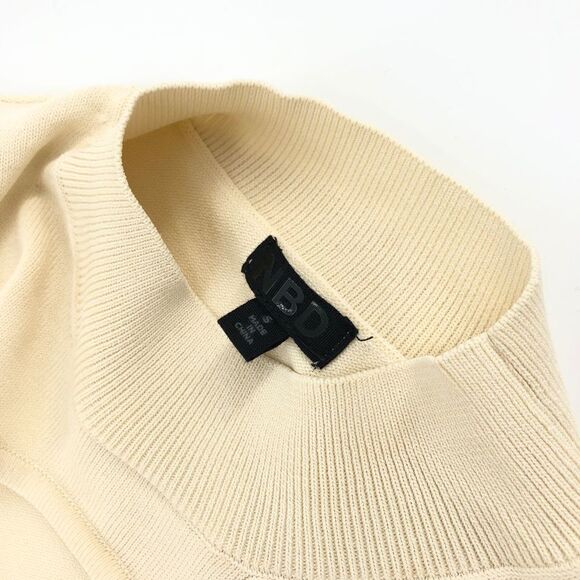 NBD Tanner Ruched Mini Dress in Ivory S‎ - Picture 12 of 12